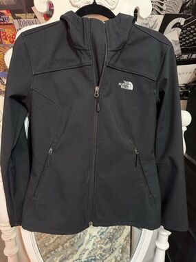 The North Face Women's Black Hooded Utility Jacket